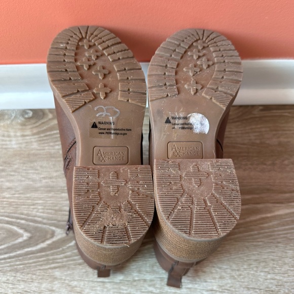 Women’s Brown Ankle Boots, Size 7 1/2 - Picture 4 of 13